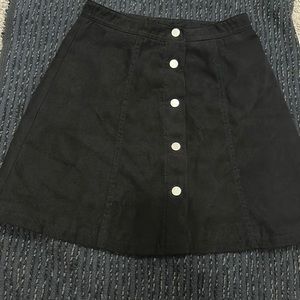 H&M Divided Black Skirt Size 2
